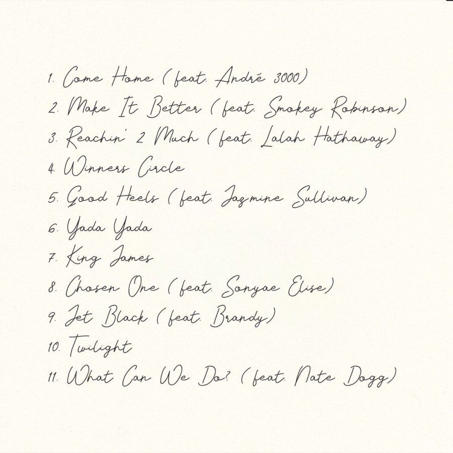 Anderson .Paak Ventura Tracklist