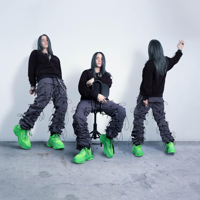 Billie Eilish Green Twitter 2019 April