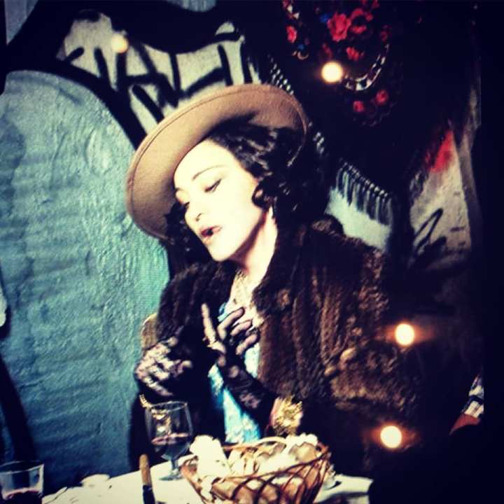 Madonna Facebook 2019 April Cabaret Singer