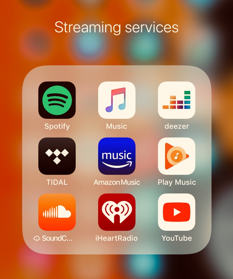 Streaming services