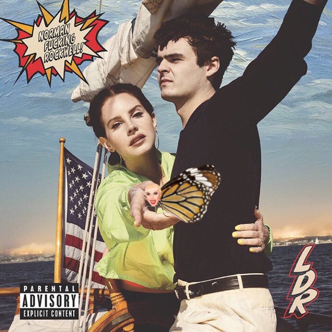 Album Artwork Lana Del Rey - Norman Fucking Rockwell