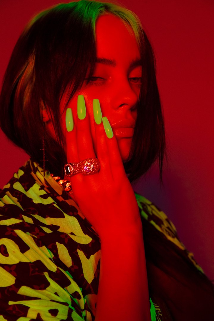 Billie Eilish Web Red