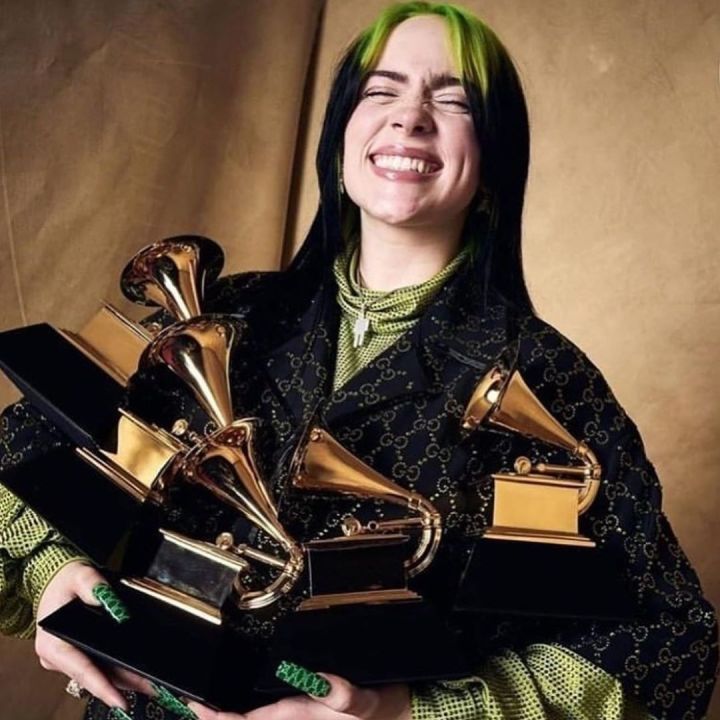 Billie Eilish Grammy 2020 Facebook