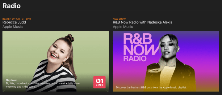 Apple Music Radio Search